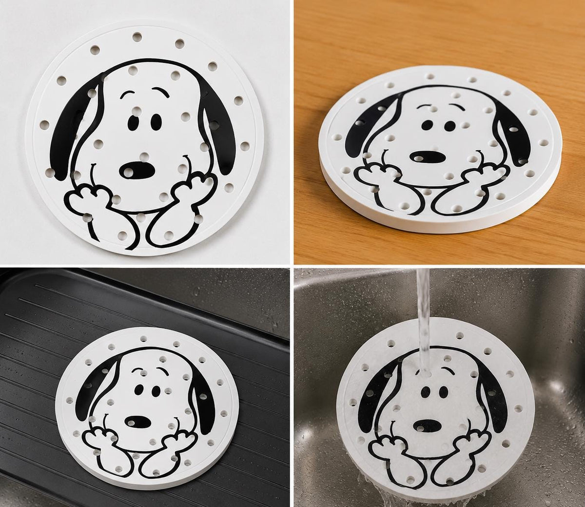 Snoopy Smiling Abtropfschale – Kompatibel mit Ninja Slush®