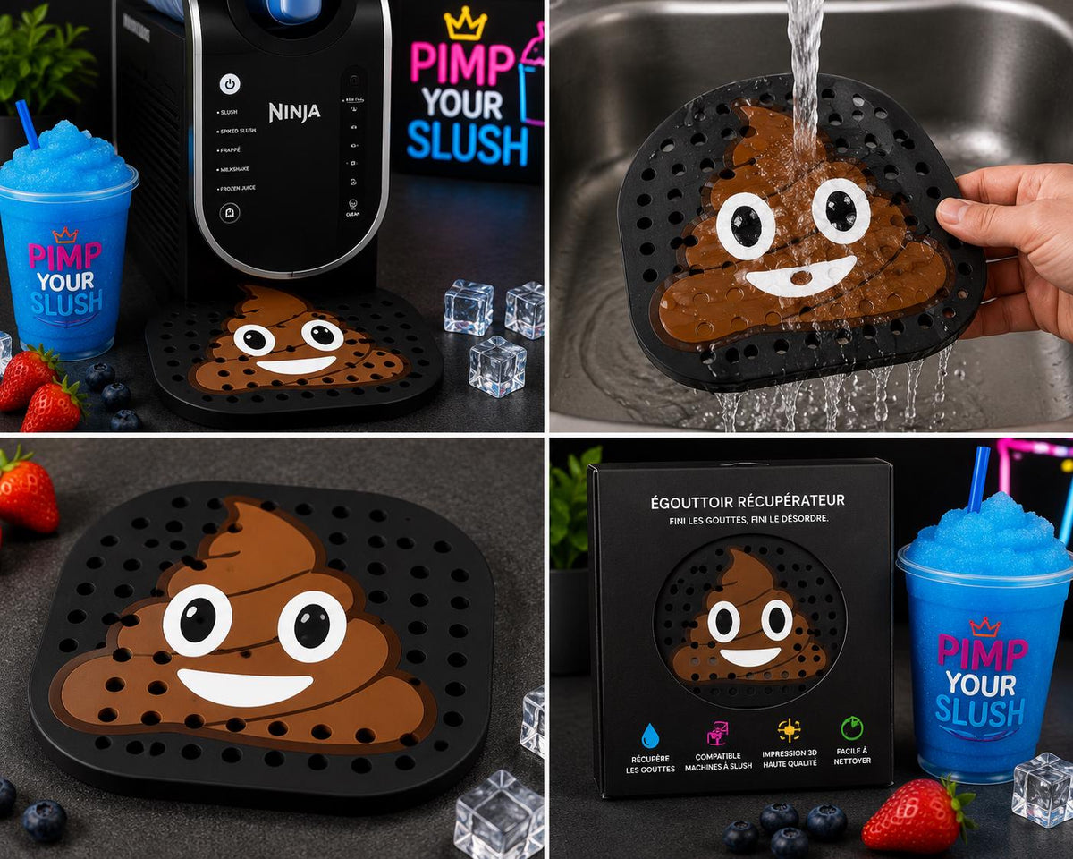 Poop Emoji Abtropfschale – Kompatibel mit Ninja SLUSHi MAX®