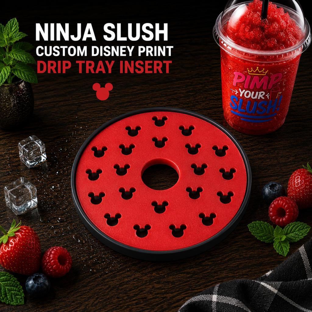 ninja slush custom colored disney mickey drip tray insert
