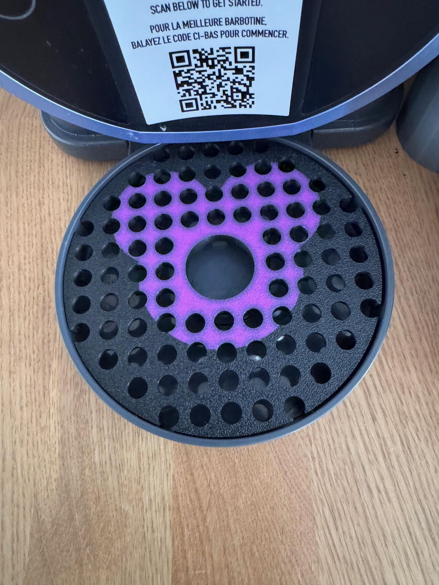 ninja slush custom colored tete disney drip tray insert