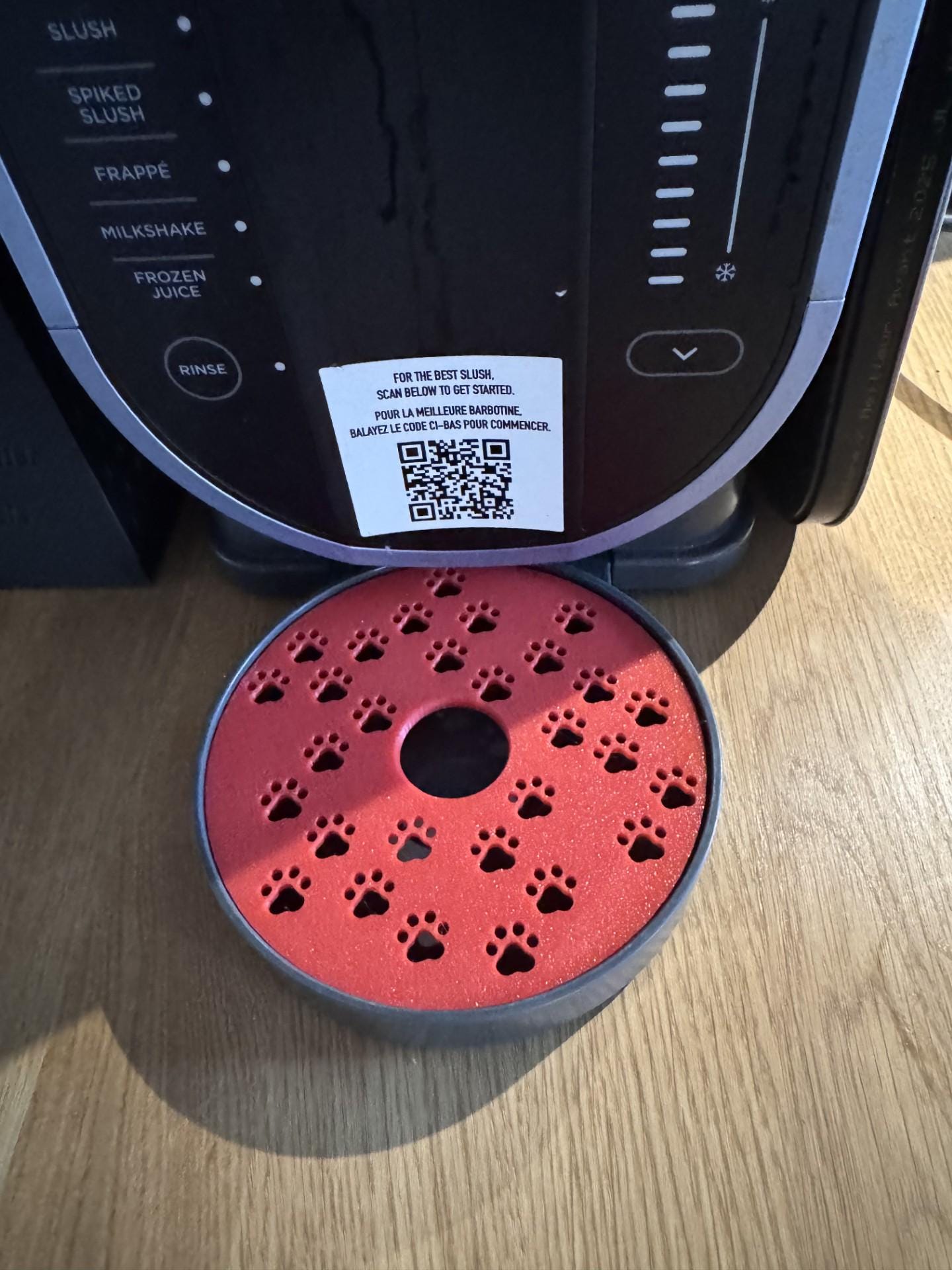ninja slush custom patte de chat drip tray insert