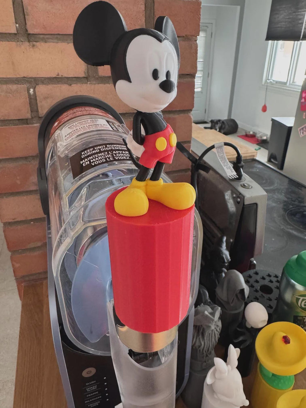 combo ninja slushi handle covers mickey  +drip tray insert
