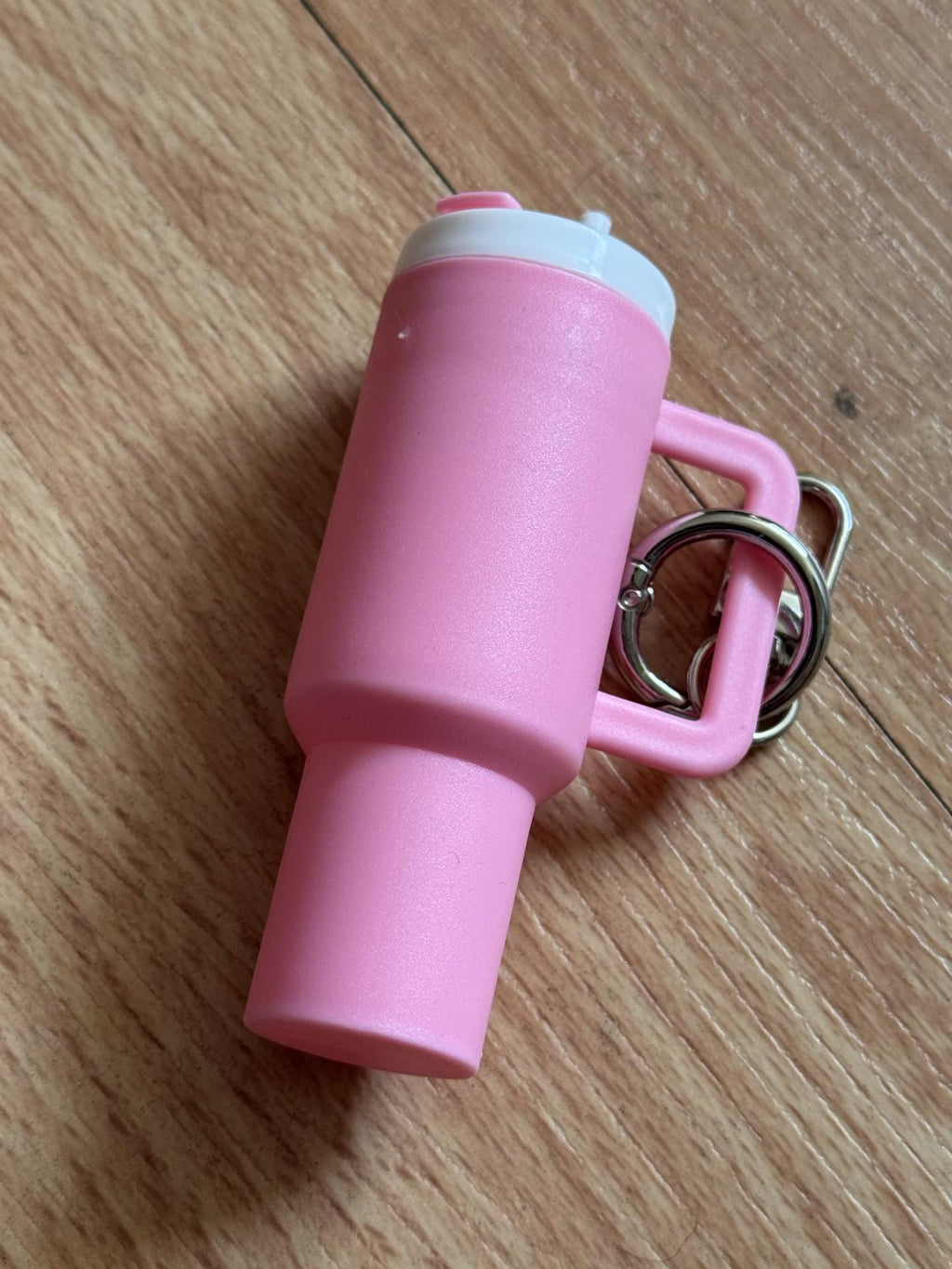 Porte-clés gobelet Tumbler – Accessoire Kawaii, , Cadeau Original, Idée Cadeau Mignon, Porte-clé Baume à Lèvres