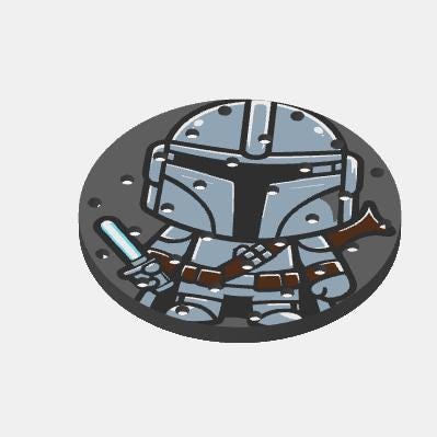 Bandeja de goteo Boba Fett – Compatible con Ninja Slush®
