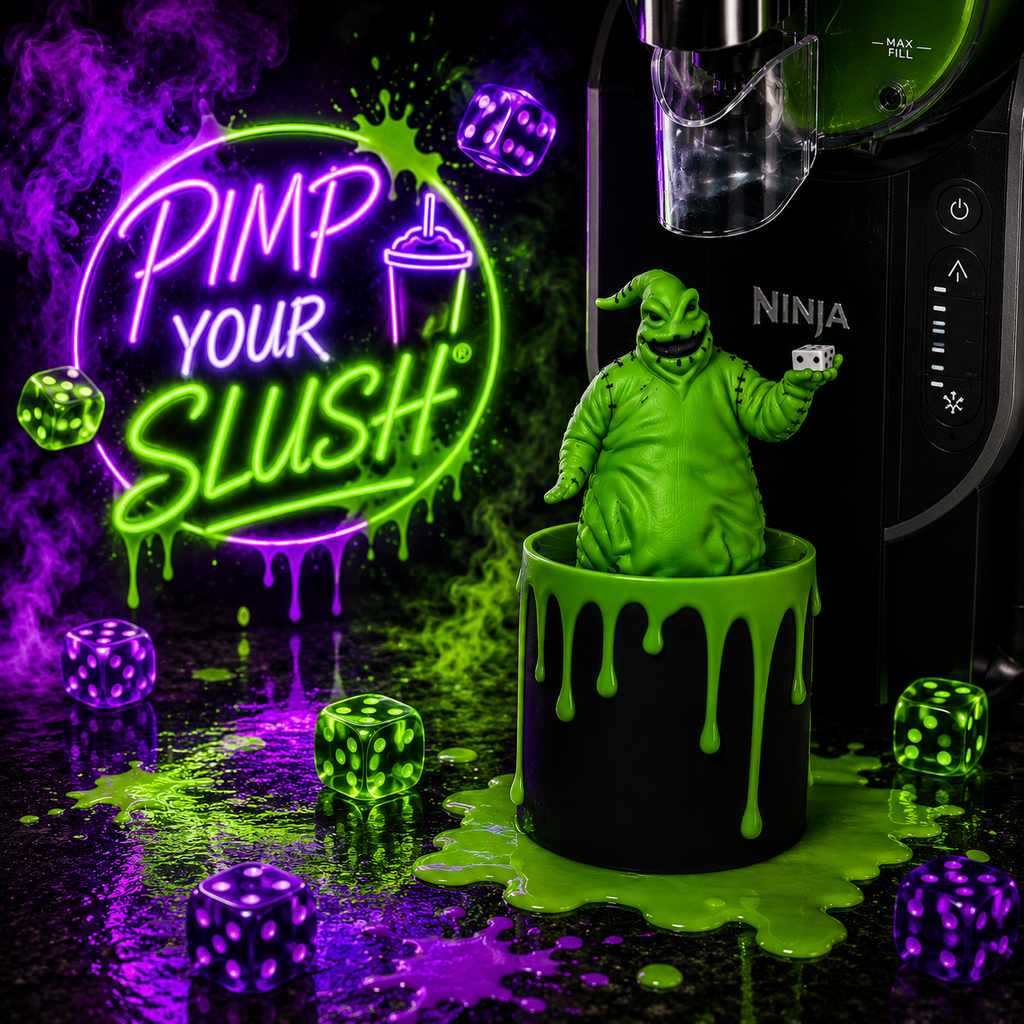 💚 Slime Monster Dice Sleeve – Compatible with Ninja Slush® 🎲
