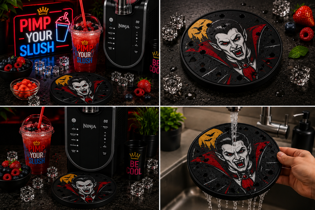 🧛 Égouttoir Vampire – Compatible Ninja Slush® 🧛