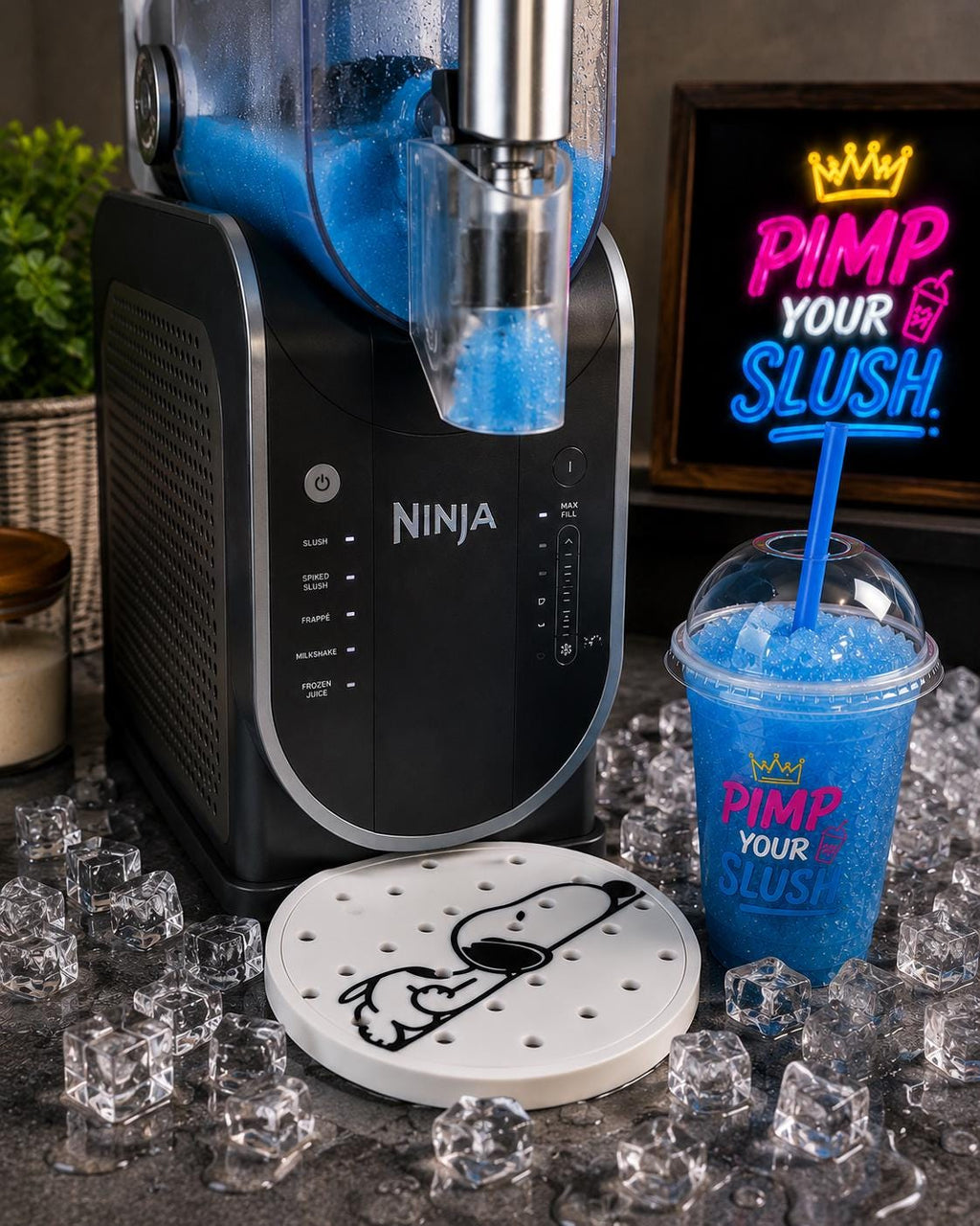 Snoopy Sleeping Drip Tray – Compatible with Ninja Slush®