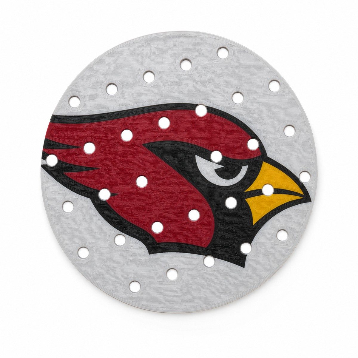CLASSIC 4/5 – Égouttoir Arizona Cardinals – vue sur fond blanc