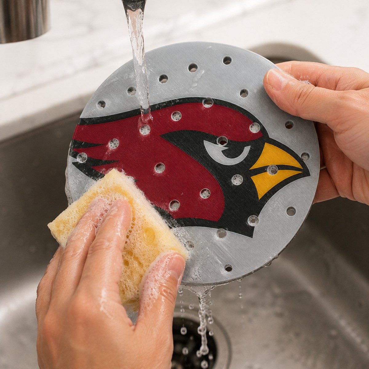 CLASSIC 5/5 – Égouttoir Arizona Cardinals – lavage à la main