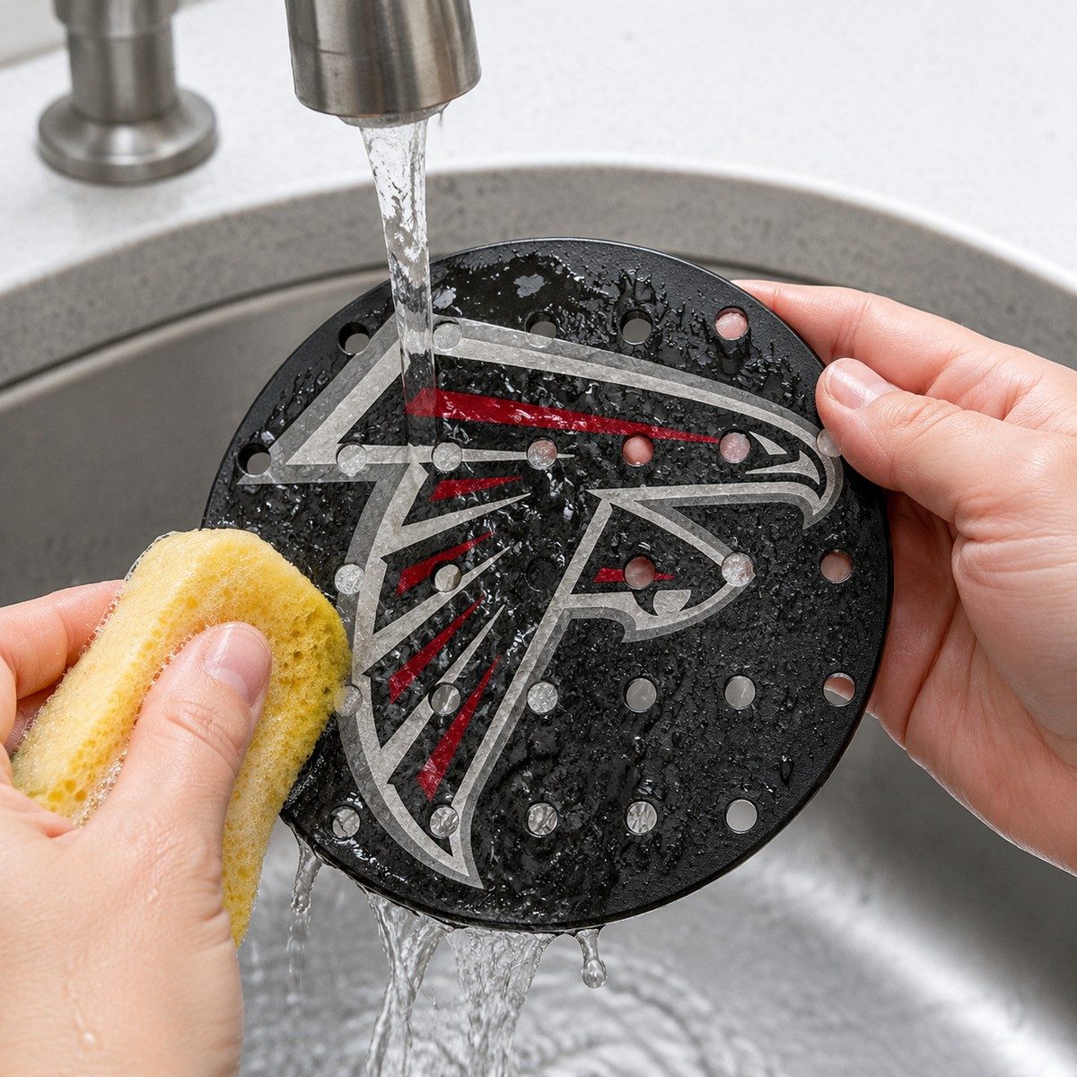 CLASSIC 5/5 – Égouttoir Atlanta Falcons – lavage à la main