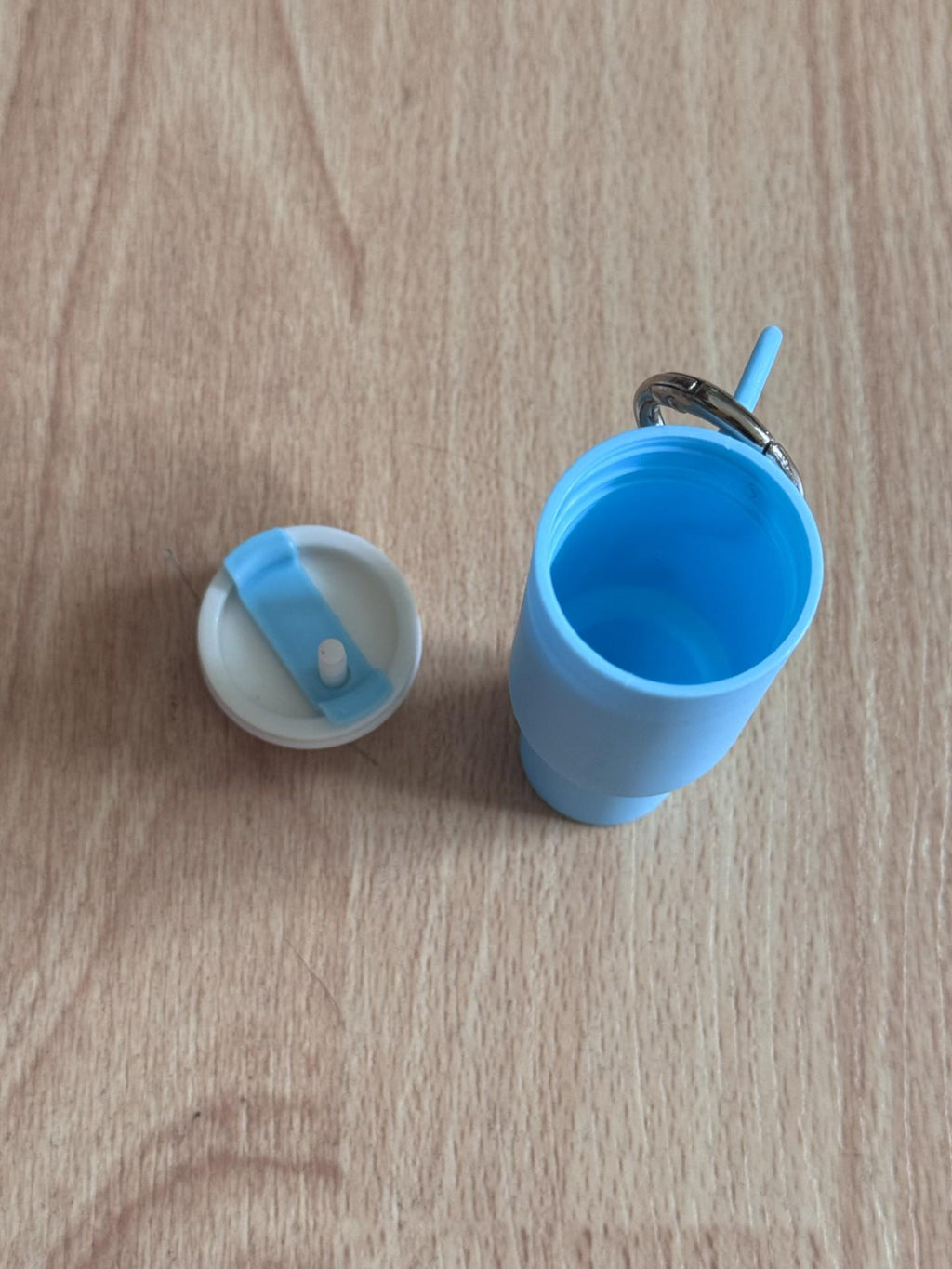 Porte-clés gobelet Tumbler – Accessoire Kawaii, , Cadeau Original, Idée Cadeau Mignon, Porte-clé Baume à Lèvres