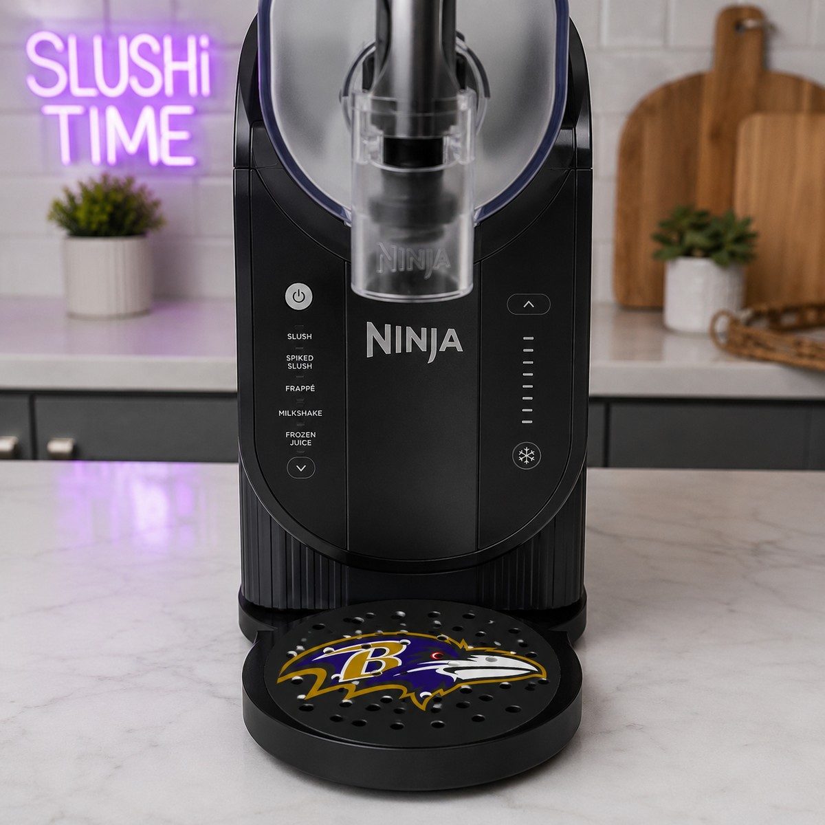 CLASSIC 2/5 – Égouttoir Baltimore Ravens – sur machine Ninja Slush