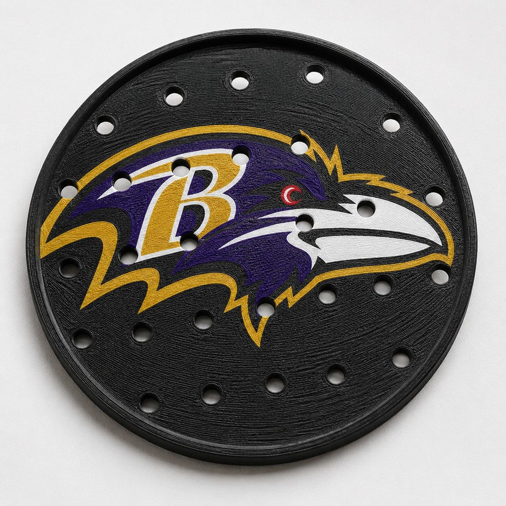 CLASSIC 3/5 – Égouttoir Baltimore Ravens – vue rapprochée