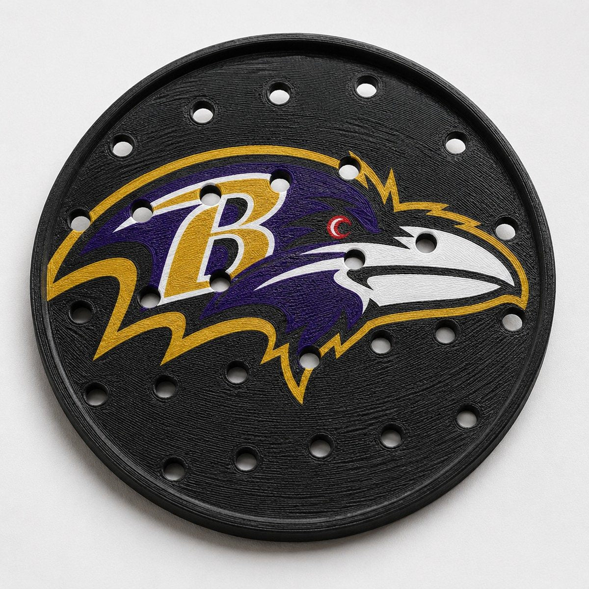 CLASSIC 3/5 – Égouttoir Baltimore Ravens – vue rapprochée