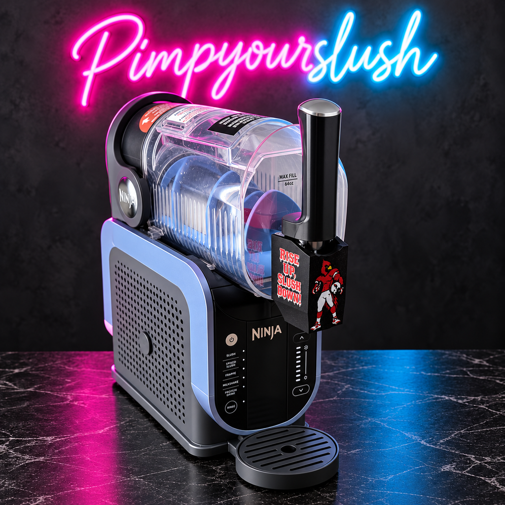 Bec Cardinals installé sur Ninja SLUSHi — machine non incluse