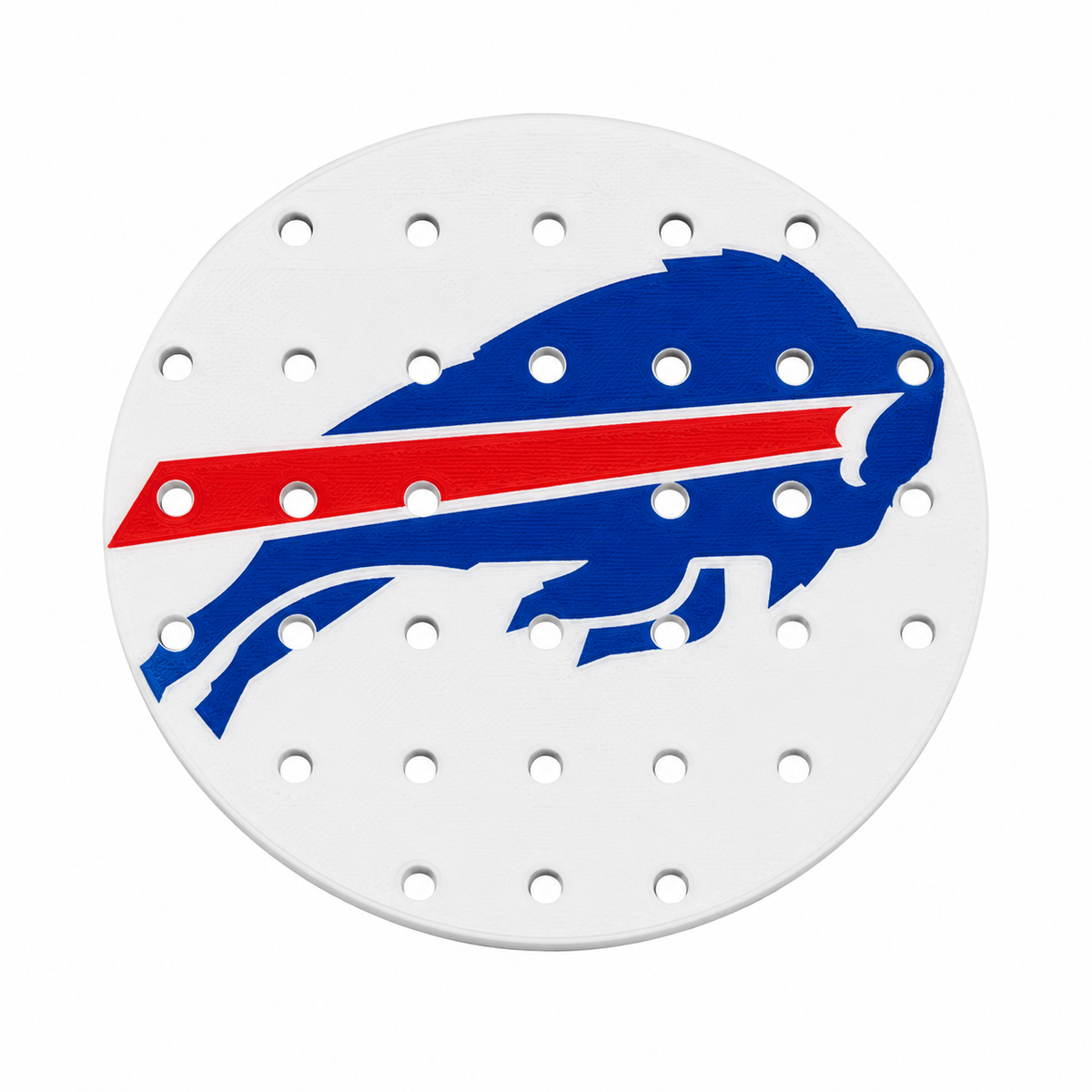 CLASSIC 4/5 – Égouttoir Buffalo Bills – vue sur fond blanc