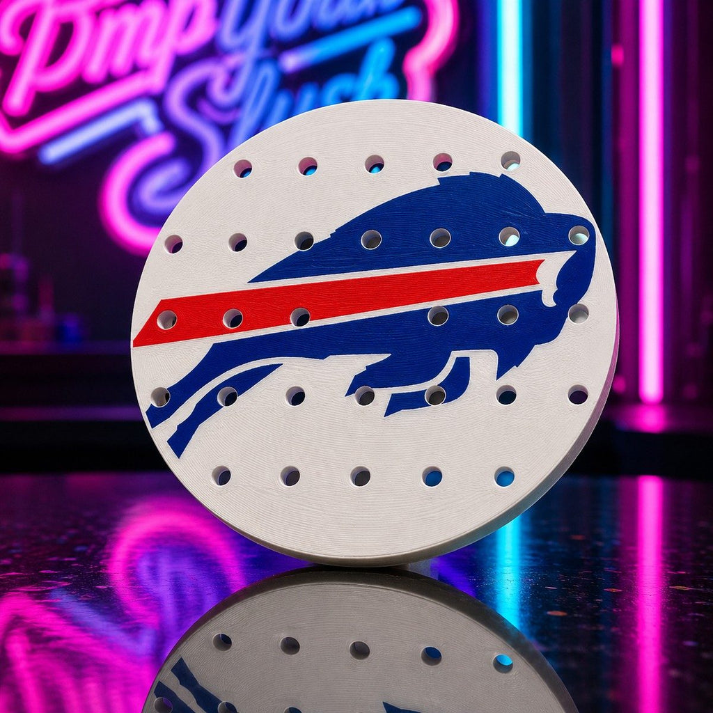 CLASSIC 1/5 – Égouttoir Buffalo Bills – fond néon