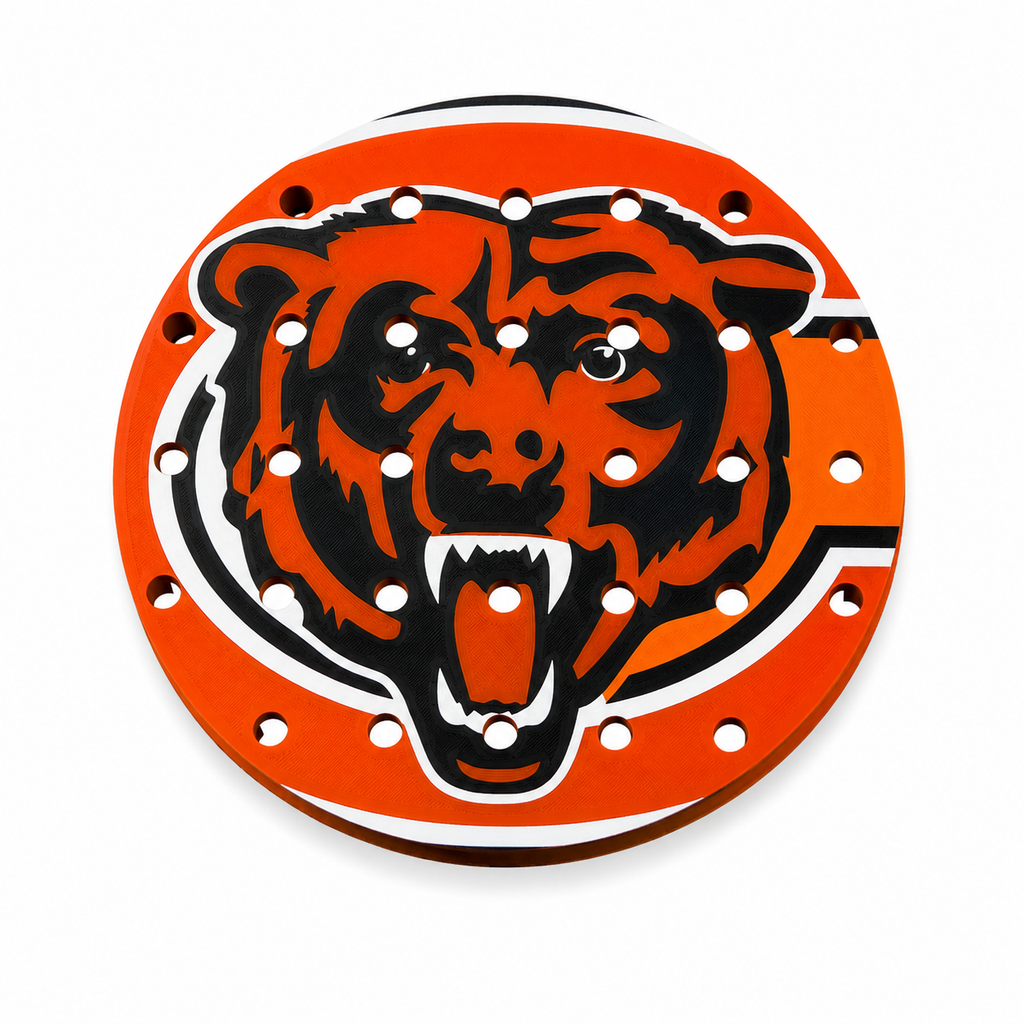 CLASSIC 4/5 – Égouttoir Chicago Bears – vue sur fond blanc