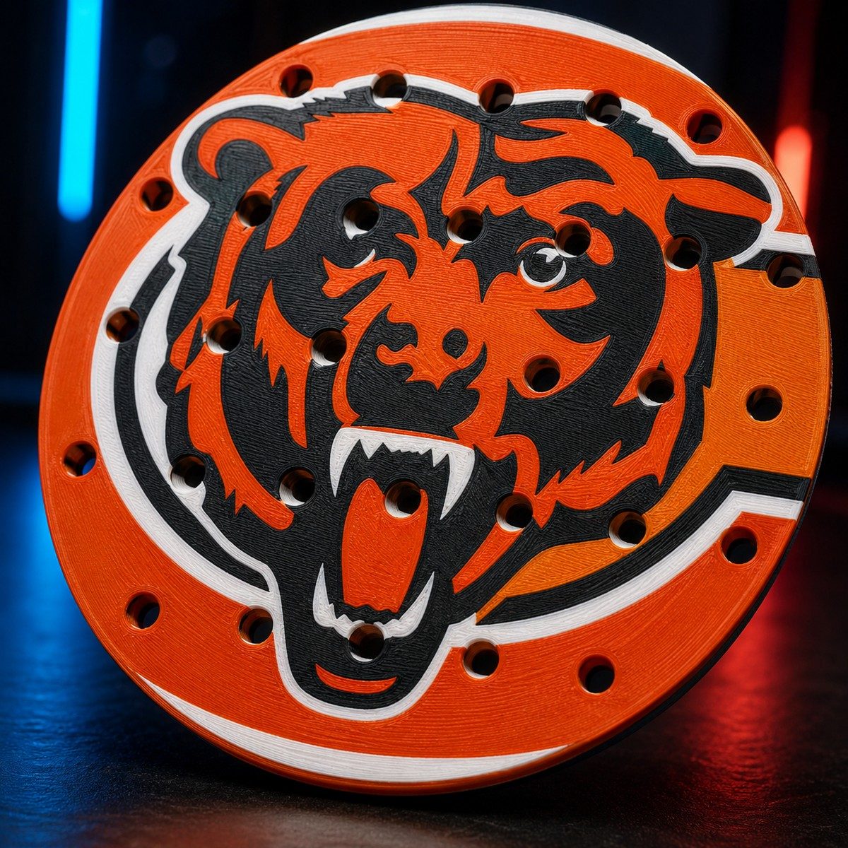 CLASSIC 3/5 – Égouttoir Chicago Bears – vue rapprochée