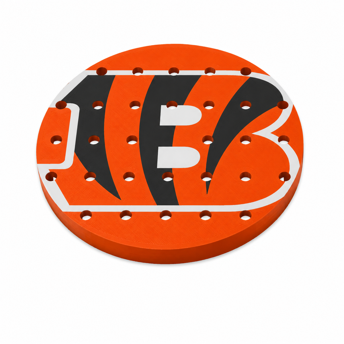 CLASSIC 4/5 – Égouttoir Cincinnati Bengals – vue sur fond blanc