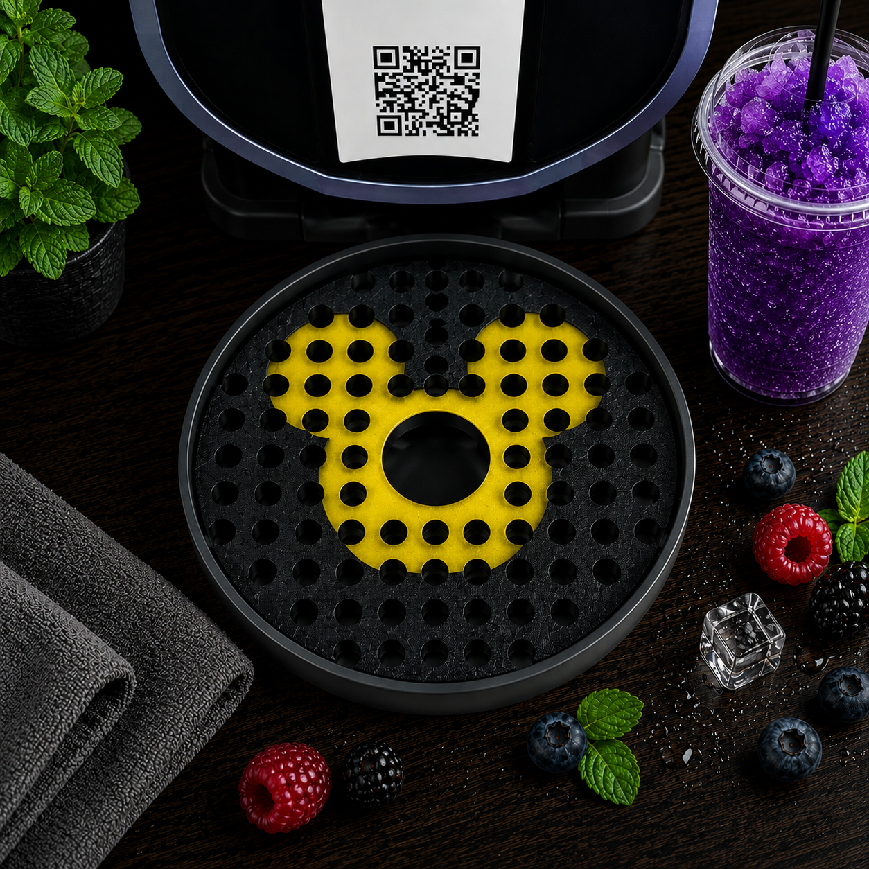 ninja slush custom colored tete disney drip tray insert