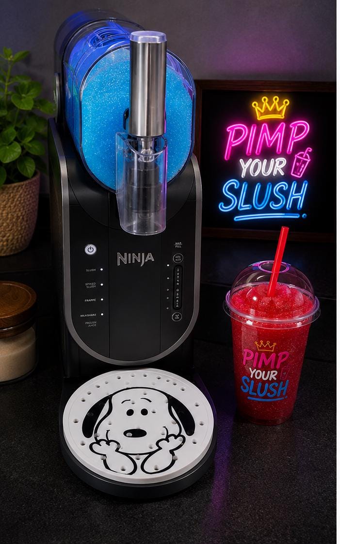 Snoopy Smiling Drip Tray – Compatible with Ninja Slush®