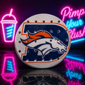 CLASSIC 1/5 – Égouttoir Denver Broncos – fond néon