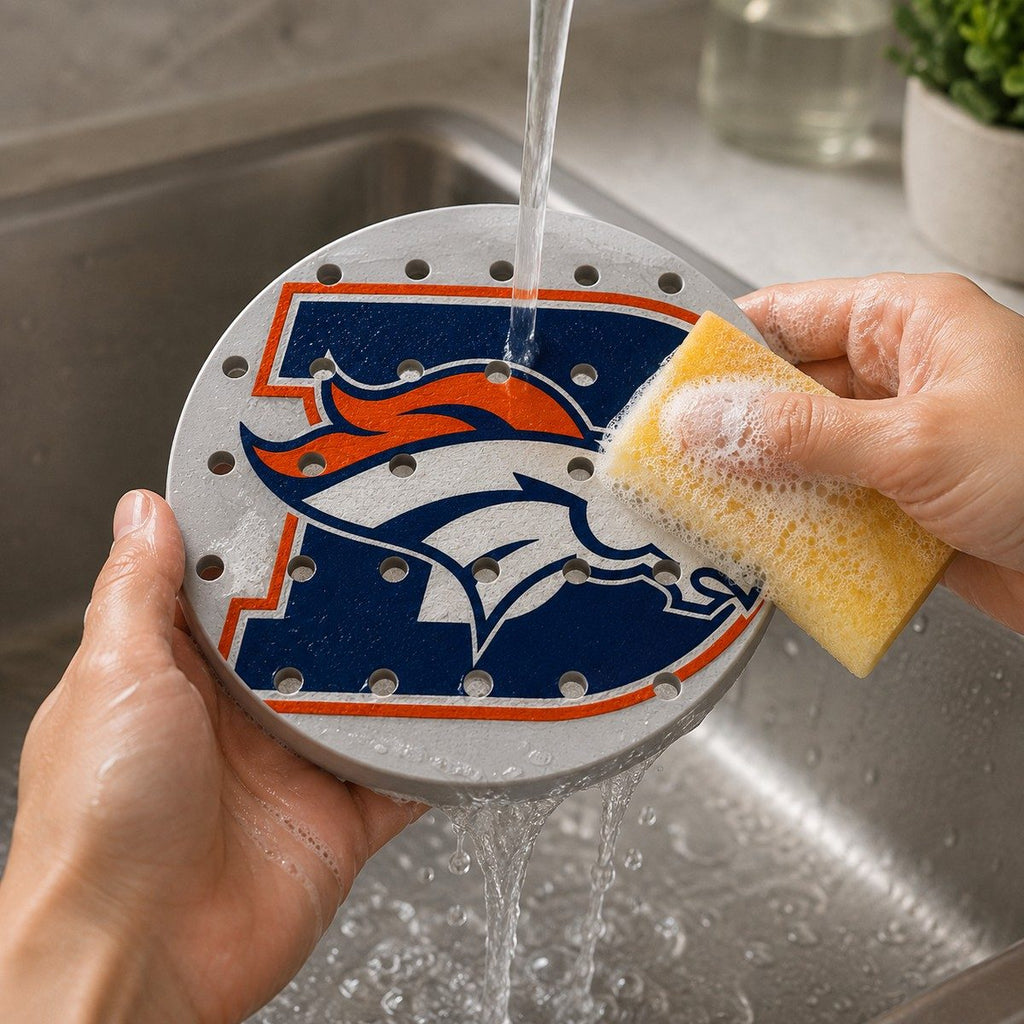 CLASSIC 5/5 – Égouttoir Denver Broncos – lavage à la main