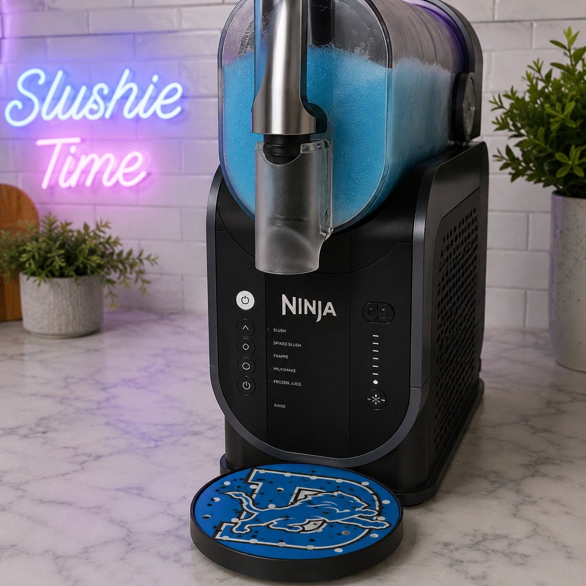 CLASSIC 2/5 – Égouttoir Detroit Lions – sur machine Ninja Slush