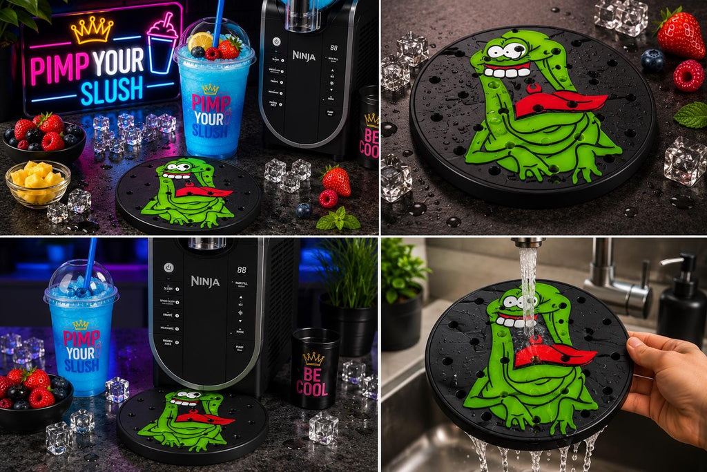 Bandeja de goteo Green Slime Monster – Compatible con Ninja SLUSHi MAX®