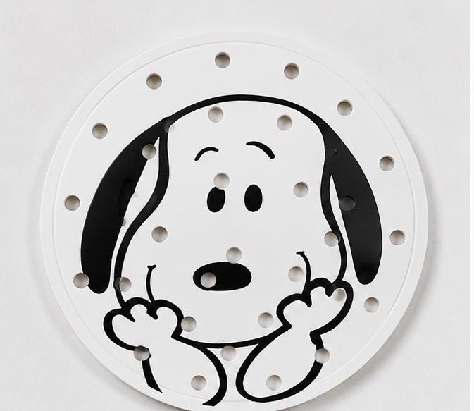 Snoopy Smiling Abtropfschale – Kompatibel mit Ninja Slush®