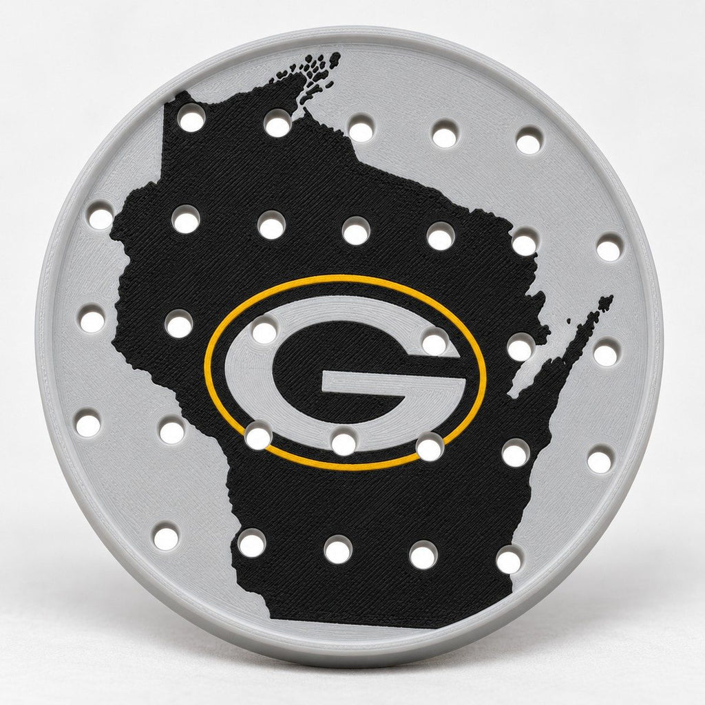 CLASSIC 3/5 – Égouttoir Green Bay Packers – vue rapprochée