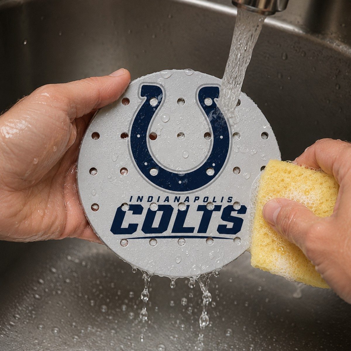 CLASSIC 5/5 – Égouttoir Indianapolis Colts – lavage à la main