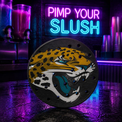 CLASSIC 1/5 – Égouttoir Jacksonville Jaguars – fond néon