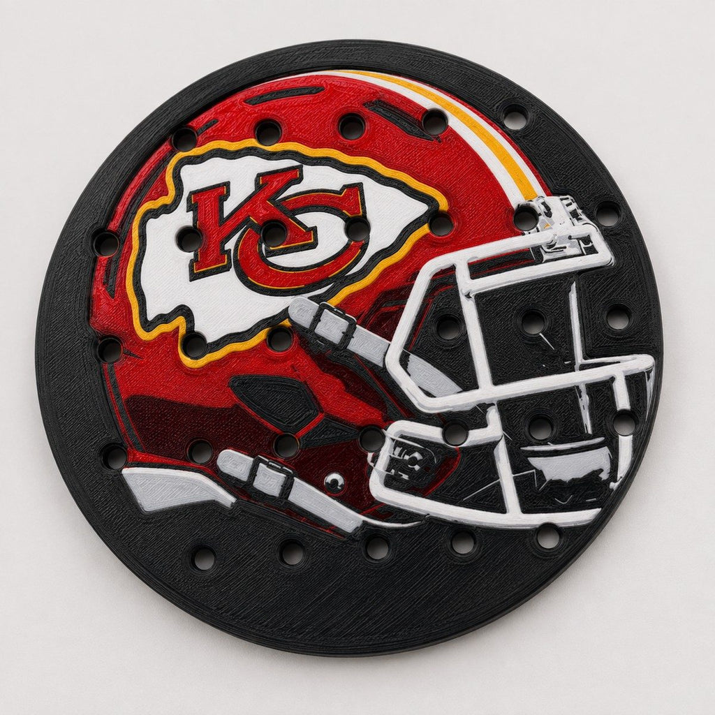 CLASSIC 3/5 – Égouttoir Kansas City Chiefs – vue rapprochée
