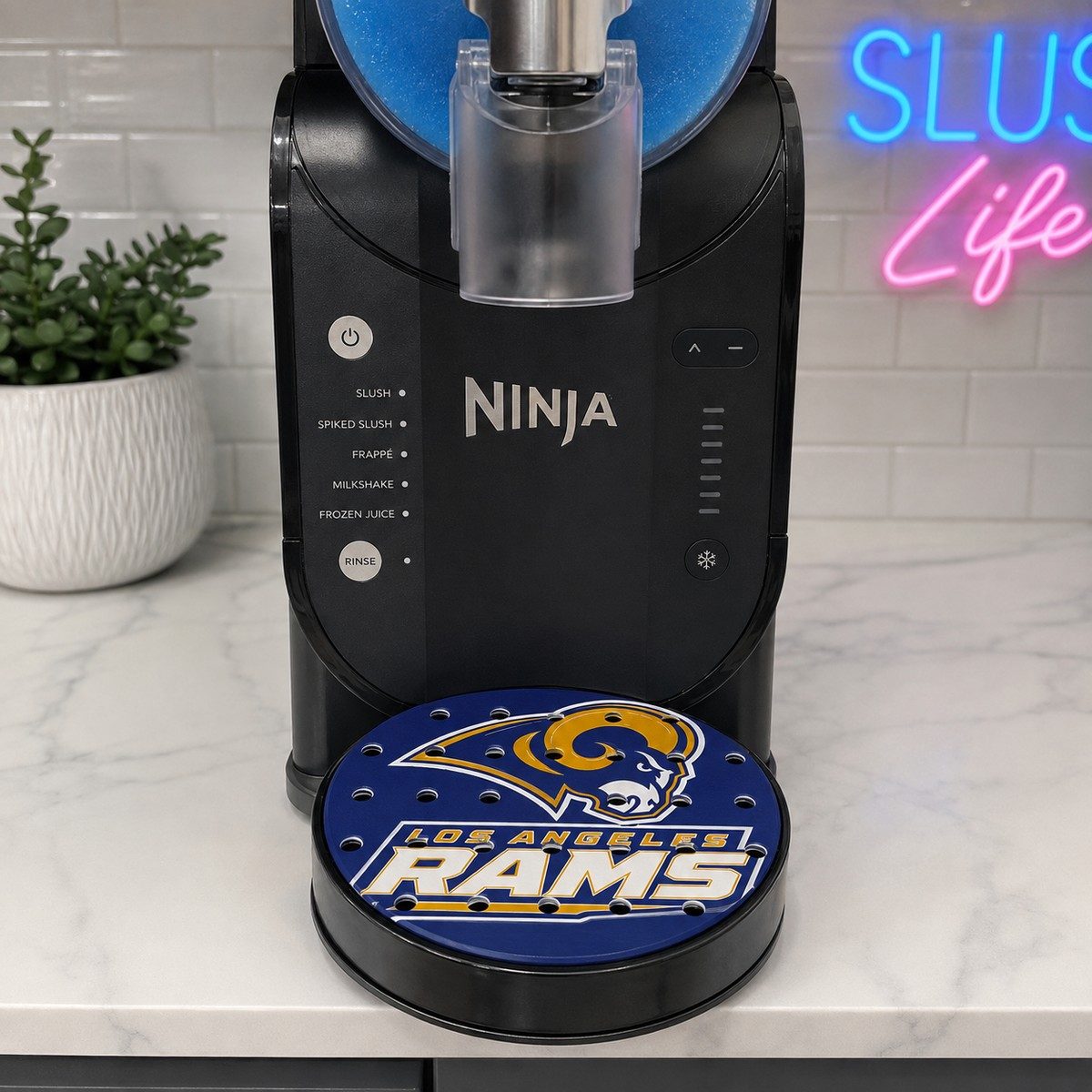 CLASSIC 2/5 – Égouttoir Los Angeles Rams – sur machine Ninja Slush