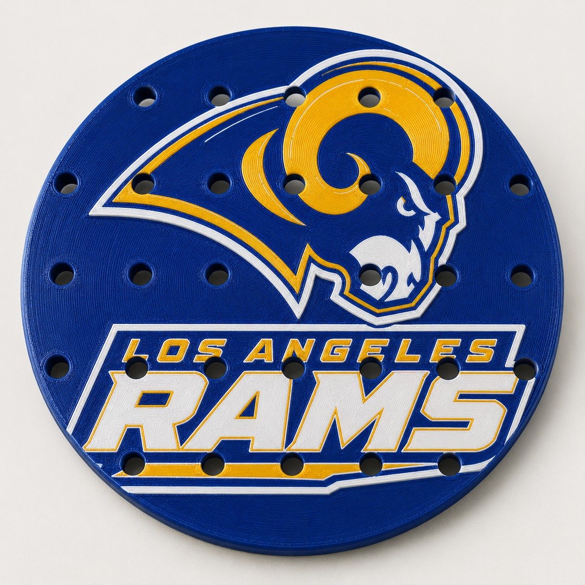 CLASSIC 3/5 – Égouttoir Los Angeles Rams – vue rapprochée