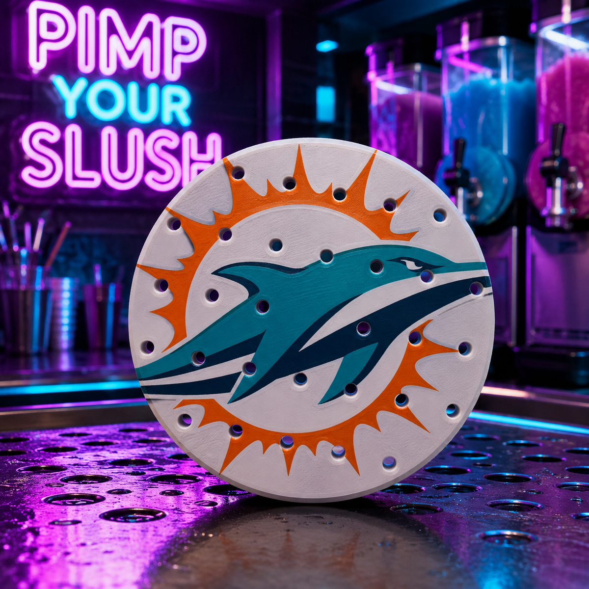 Égouttoir Miami Dolphins pour Ninja SLUSHi MAX – photo 1