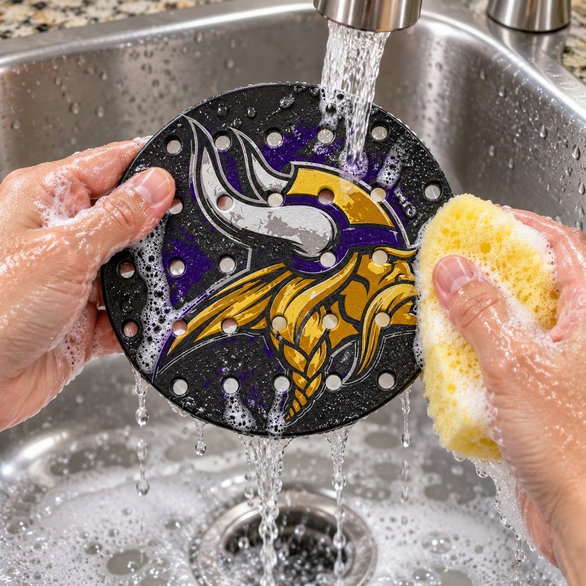 CLASSIC 5/5 – Égouttoir Minnesota Vikings – lavage à la main