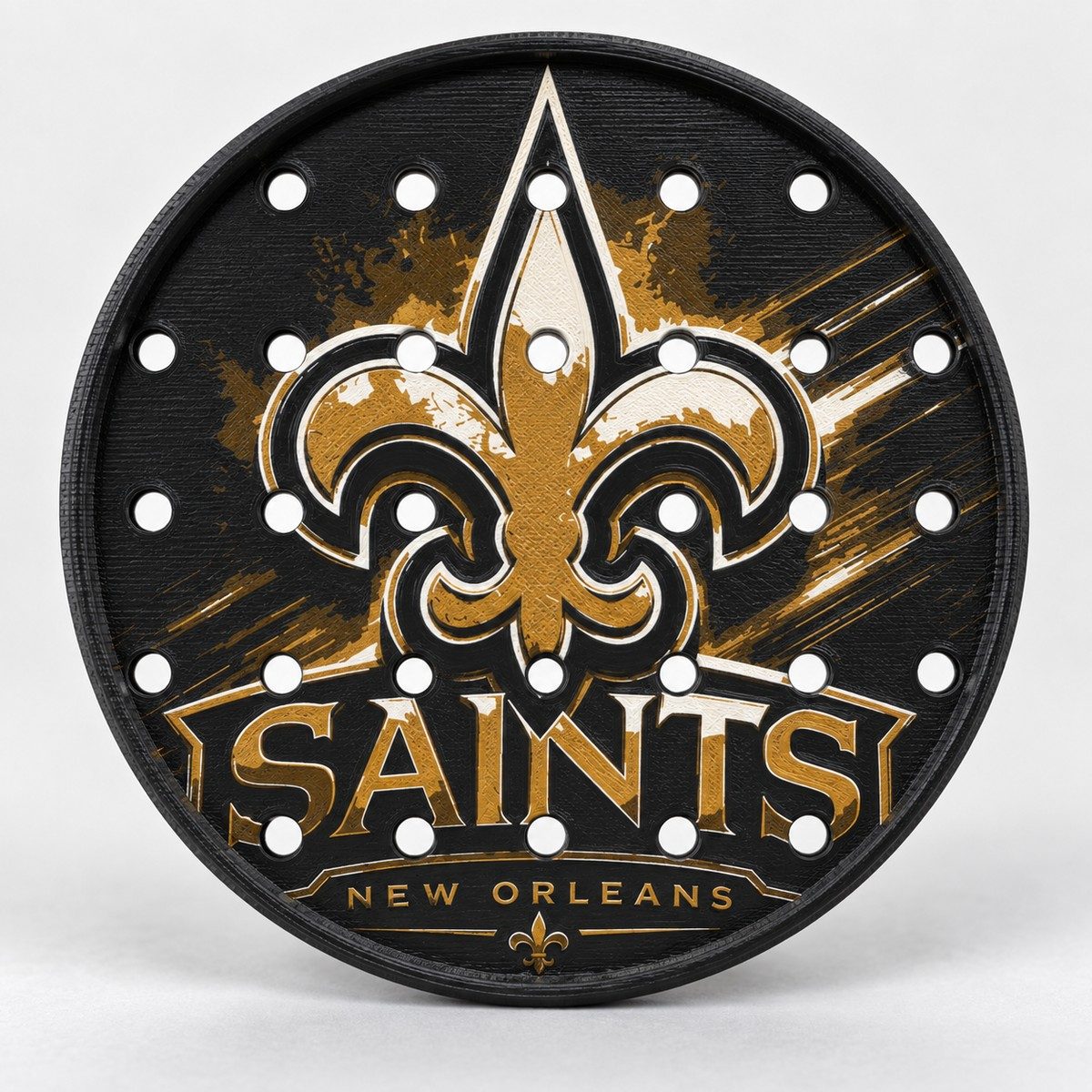 CLASSIC 3/5 – Égouttoir New Orleans Saints – vue rapprochée