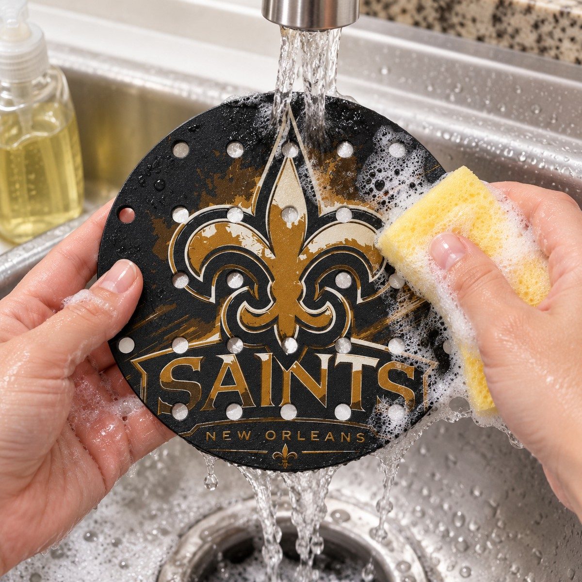 CLASSIC 5/5 – Égouttoir New Orleans Saints – lavage à la main