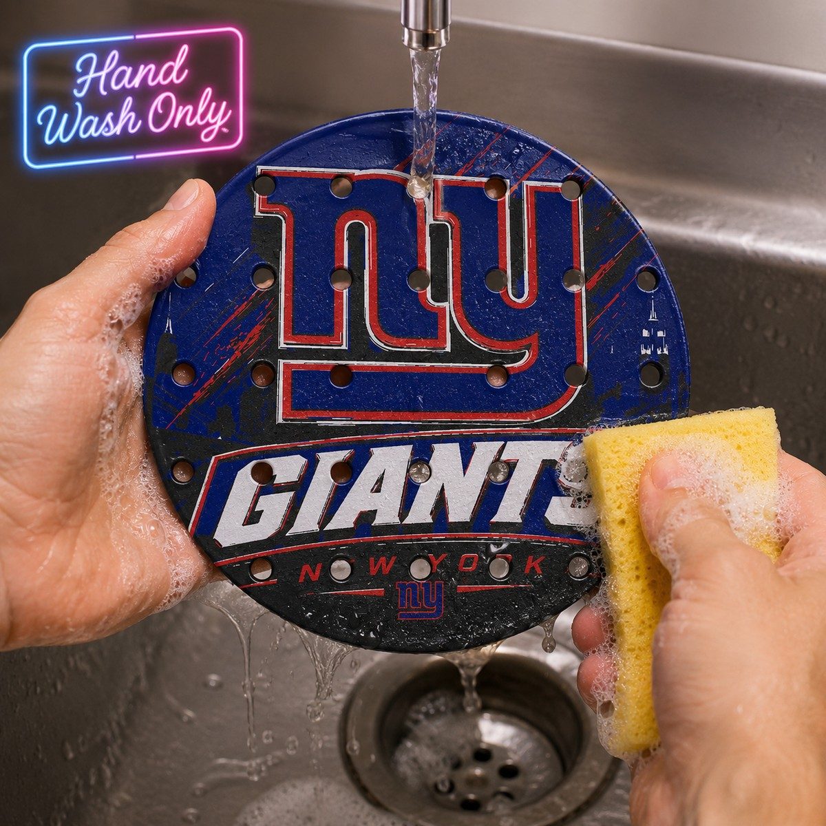 CLASSIC 5/5 – Égouttoir New York Giants – lavage à la main