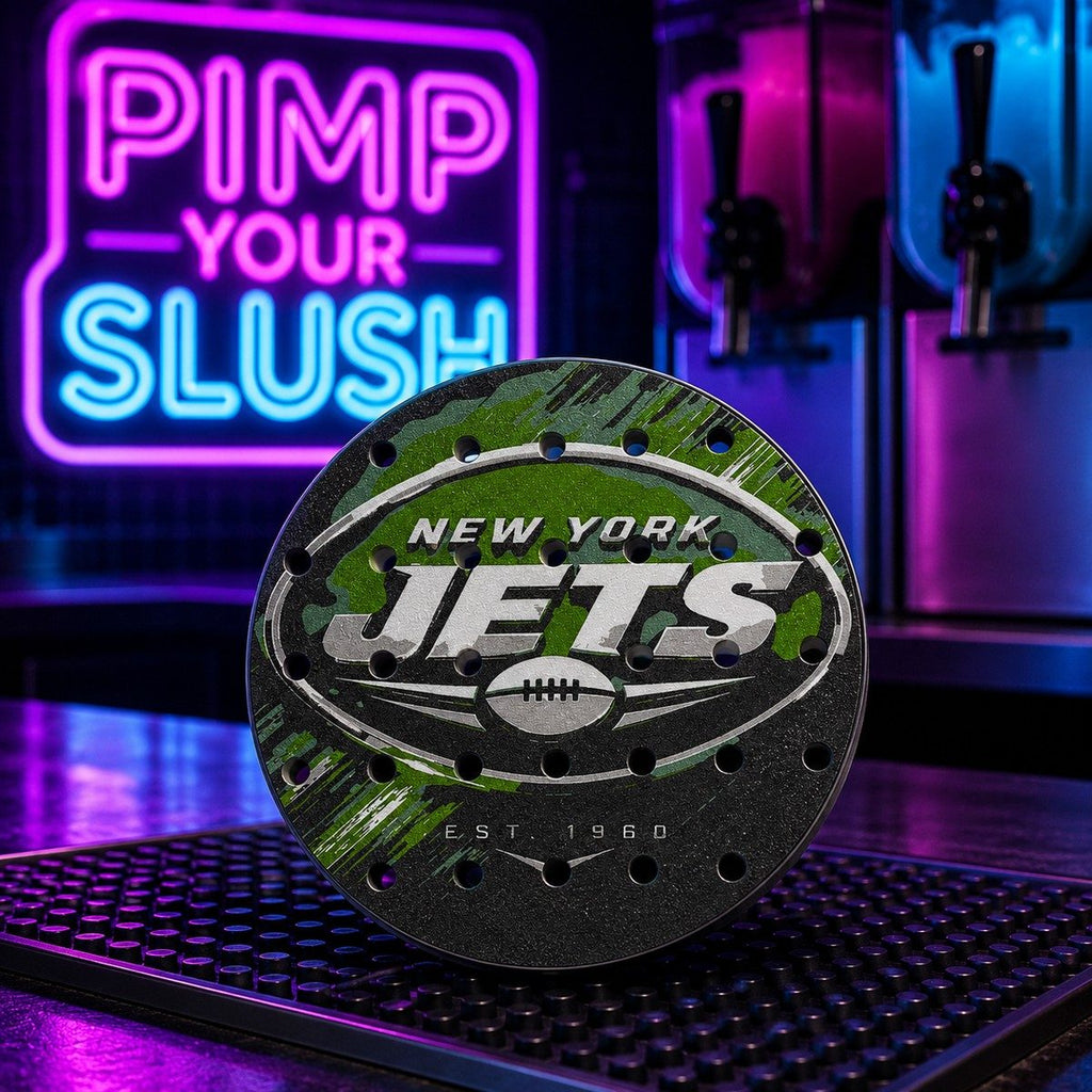 CLASSIC 1/5 – Égouttoir New York Jets – fond néon