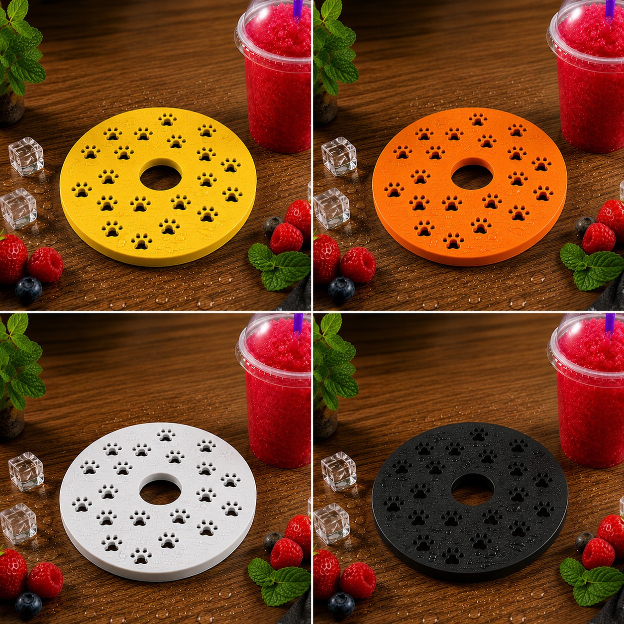 Ninja Slush Custom Paw Print Drip Tray Insert
