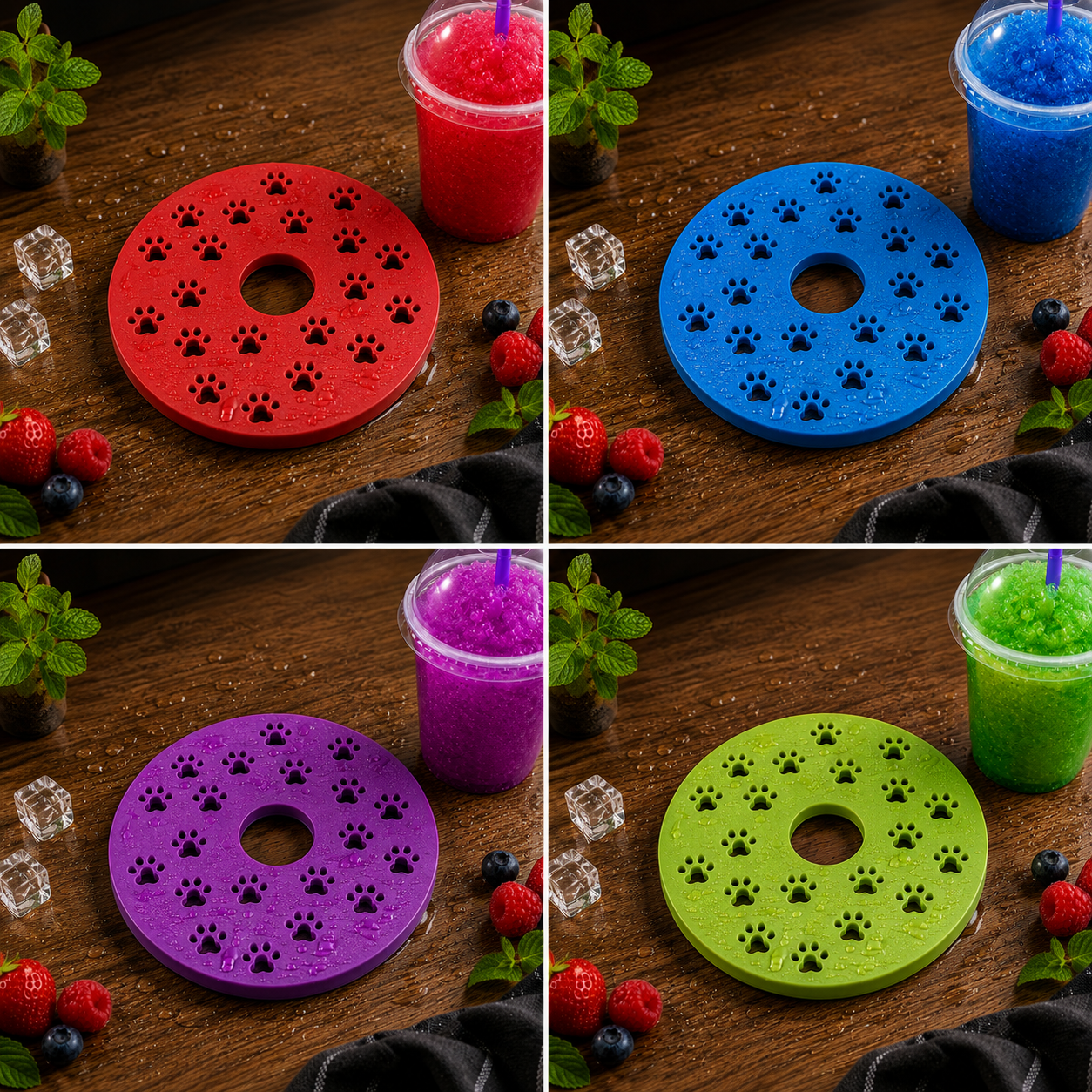 Ninja Slush Custom Paw Print Drip Tray Insert