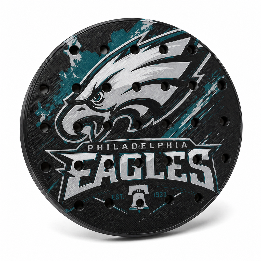 CLASSIC 4/5 – Égouttoir Philadelphia Eagles – vue sur fond blanc