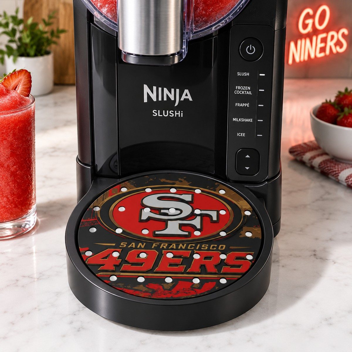 CLASSIC 2/5 – Égouttoir San Francisco 49ers – sur machine Ninja Slush