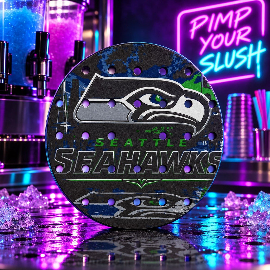 CLASSIC 1/5 – Égouttoir Seattle Seahawks – fond néon