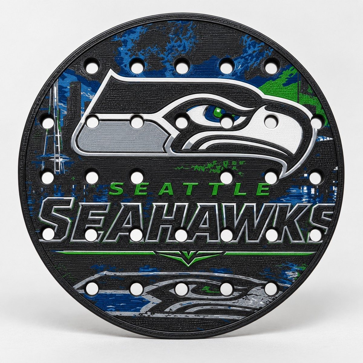 CLASSIC 3/5 – Égouttoir Seattle Seahawks – vue rapprochée