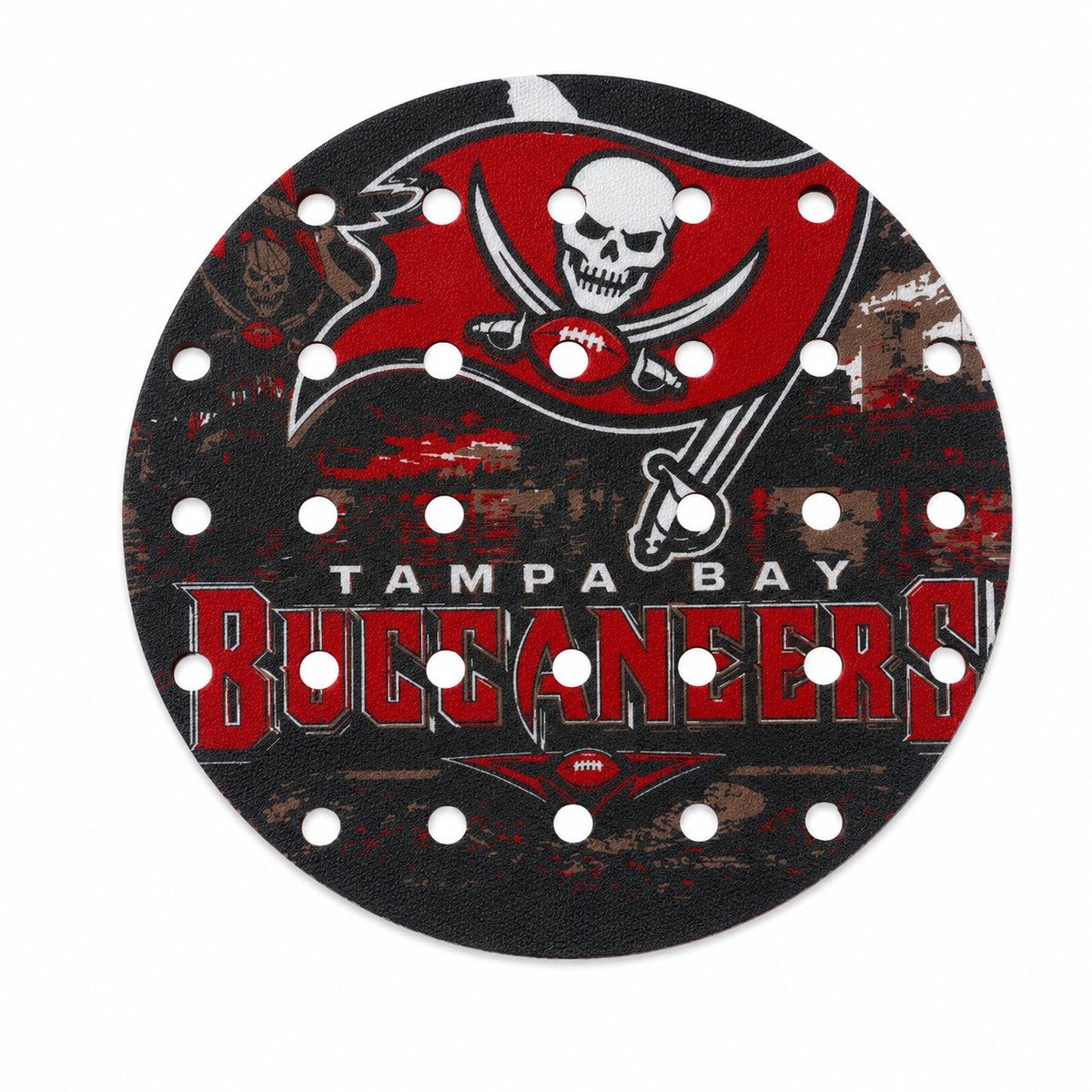 CLASSIC 1/5 – Égouttoir Tampa Bay Buccaneers – fond néon